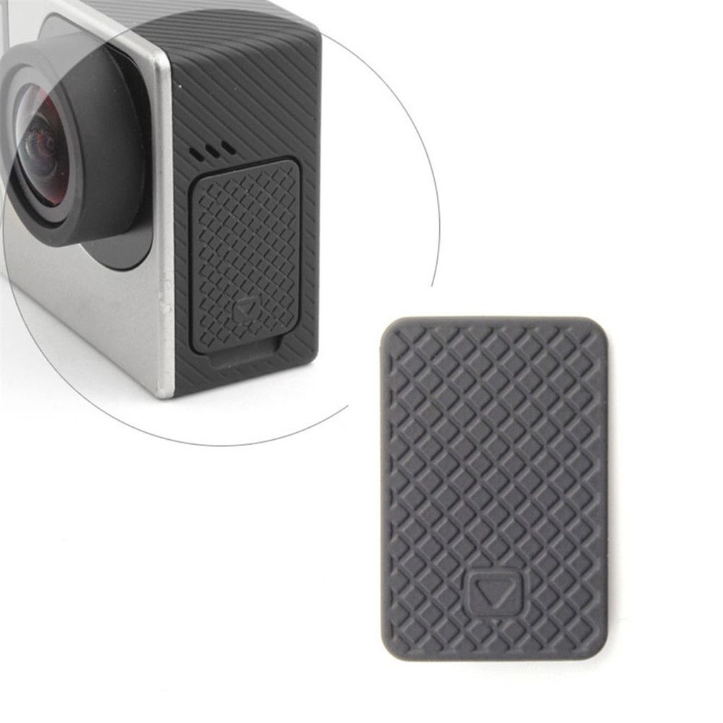 Repair Part for GoPro HERO4 Silver/Black Action Camera , Replacement USB Side Door HDMI Cover Case - Black