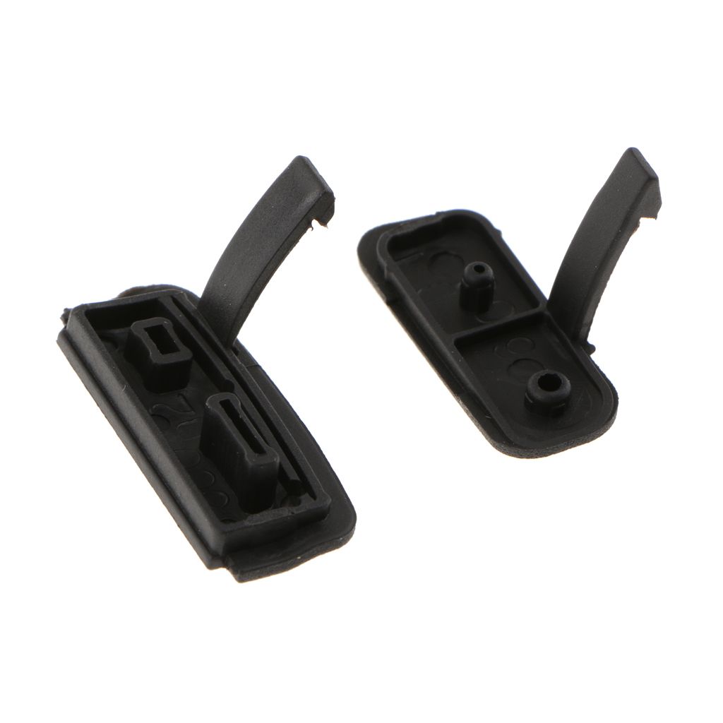2x Rubber Cover for Canon EOS 600D Repair Part USB Port Cap Interface Door Lid Plastic Material