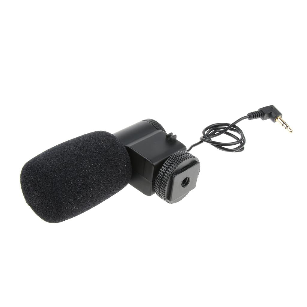 MIC 109 Professional External Stereo Microphone for Nikon Canon DV Camcorder