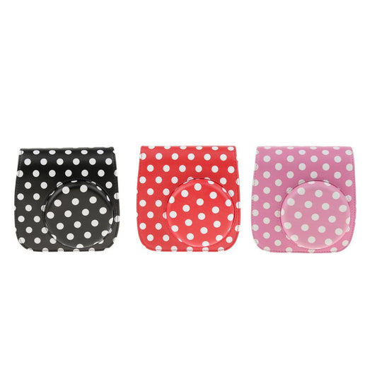 Carrying-Bag-PU-Leather-Shoulder-Case-Cover-for-Polaroid-Mini-8/8+/9-Black