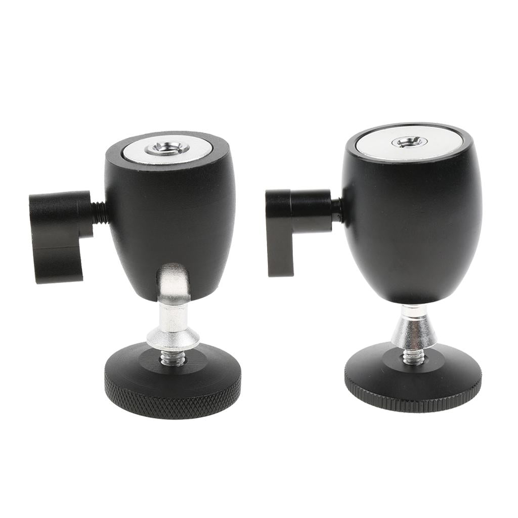360 Degree Swivel Ball Head Tripod Monopod Mount Bracket Stand Holder Large
