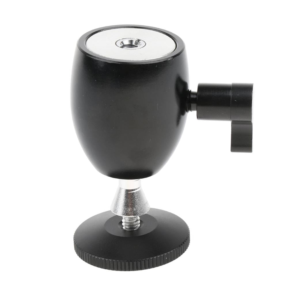 360 Degree Swivel Ball Head Tripod Monopod Mount Bracket Stand Holder Large
