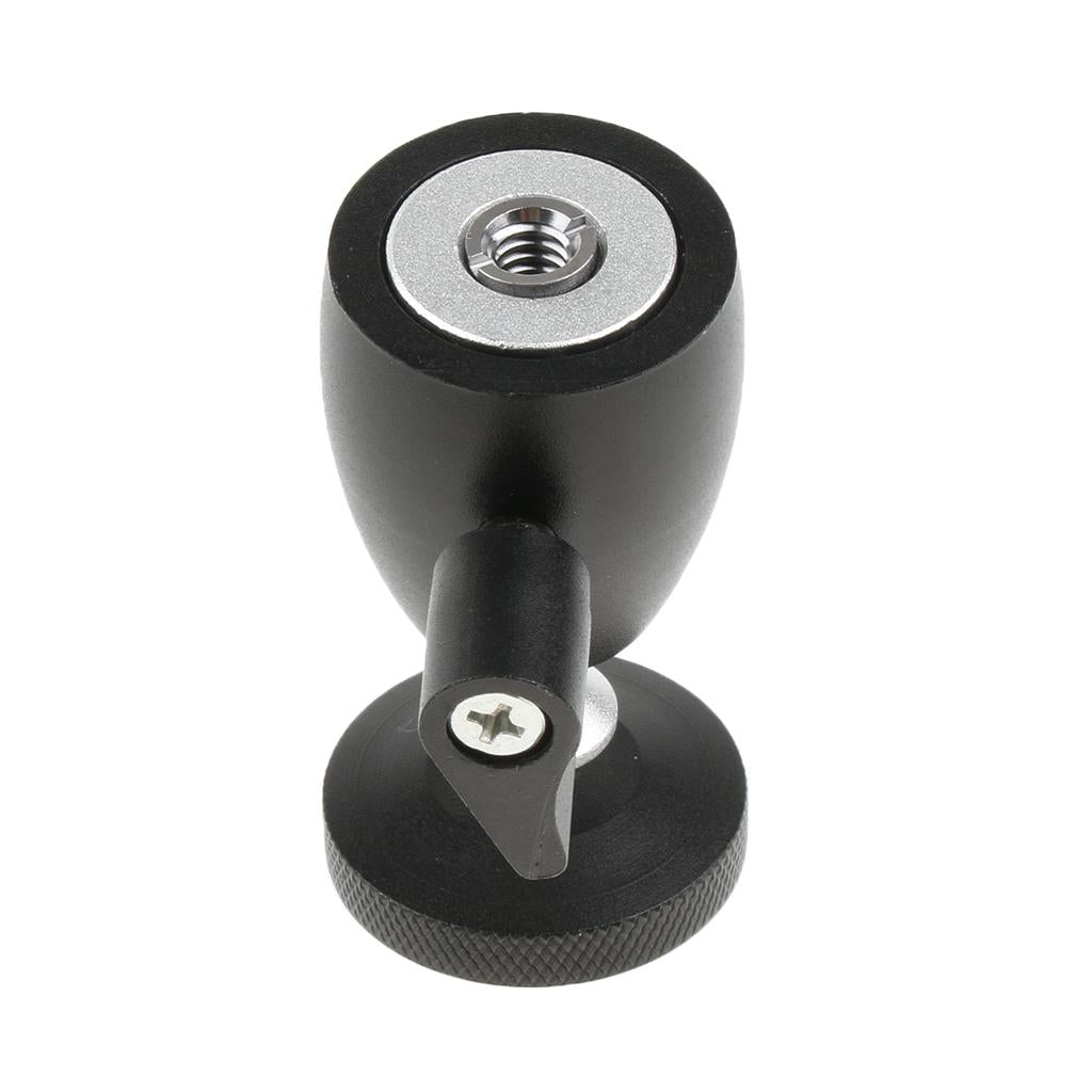360 Degree Swivel Ball Head Tripod Monopod Mount Bracket Stand Holder Small