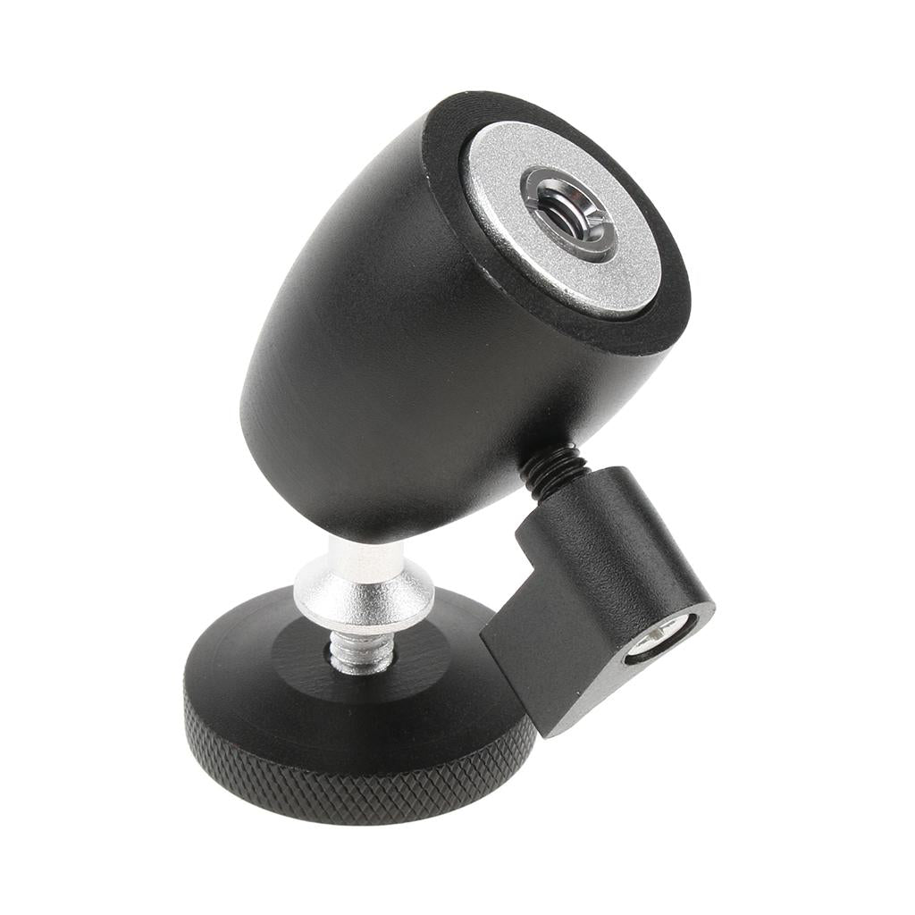 360 Degree Swivel Ball Head Tripod Monopod Mount Bracket Stand Holder Small