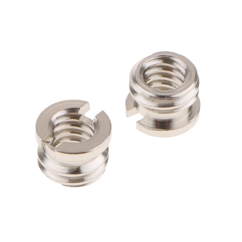 1/4" Female to 3/8" Male Tripod Screw Mount Adapter Converter for Canon Nikon Sony Olympus Pentax Digital Camera Bracket Holder Support
