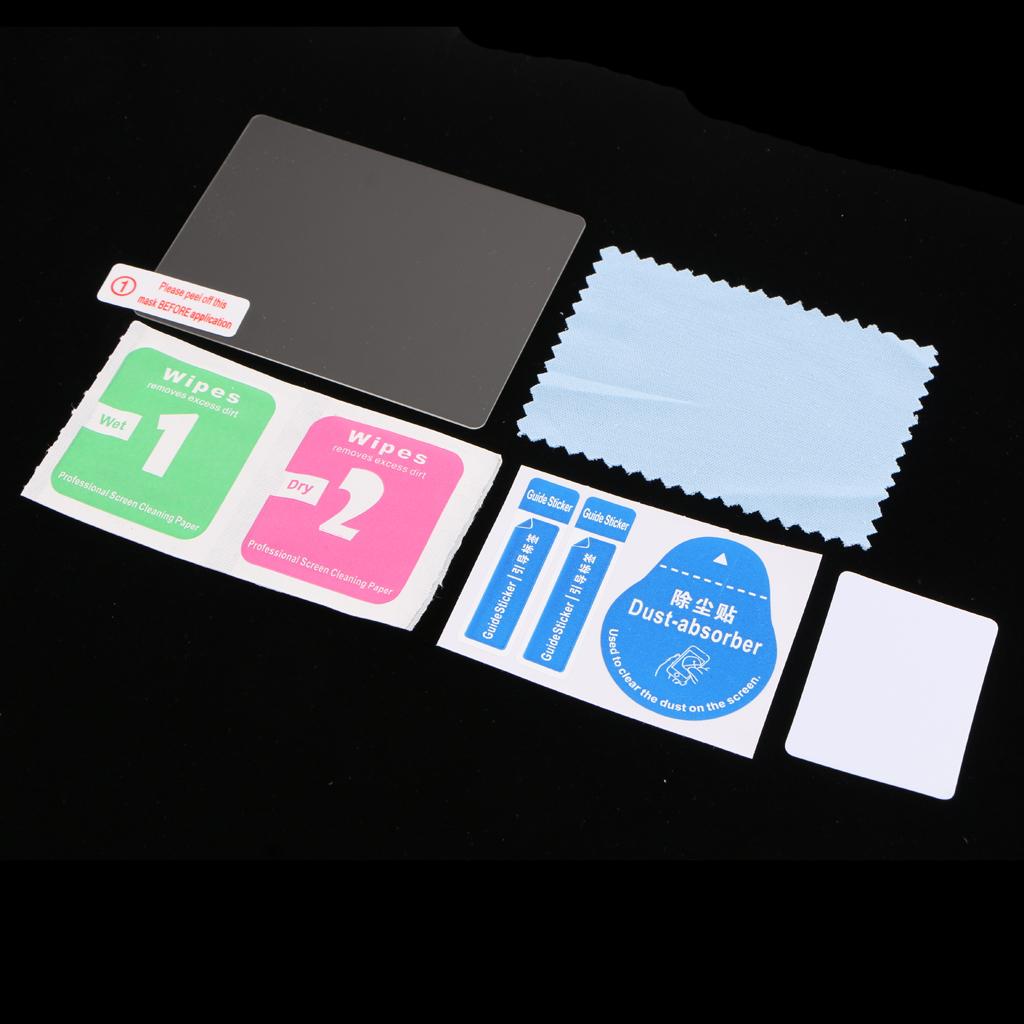 For Pentax K1 LCD Display Screen Protector Set Kit Tempered Glass Film 0.33mm Thickness High Sensitivity