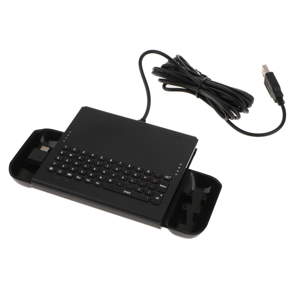 Chat Keypad Wired USB Keyboard for Nintendo Switch NS Joy-con Controller