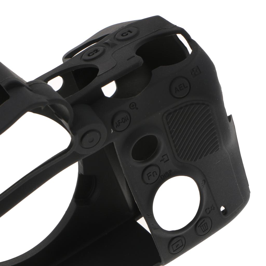 Silicone Case Cover Skin Protector Housing Shell for Sony A7 RIII Black
