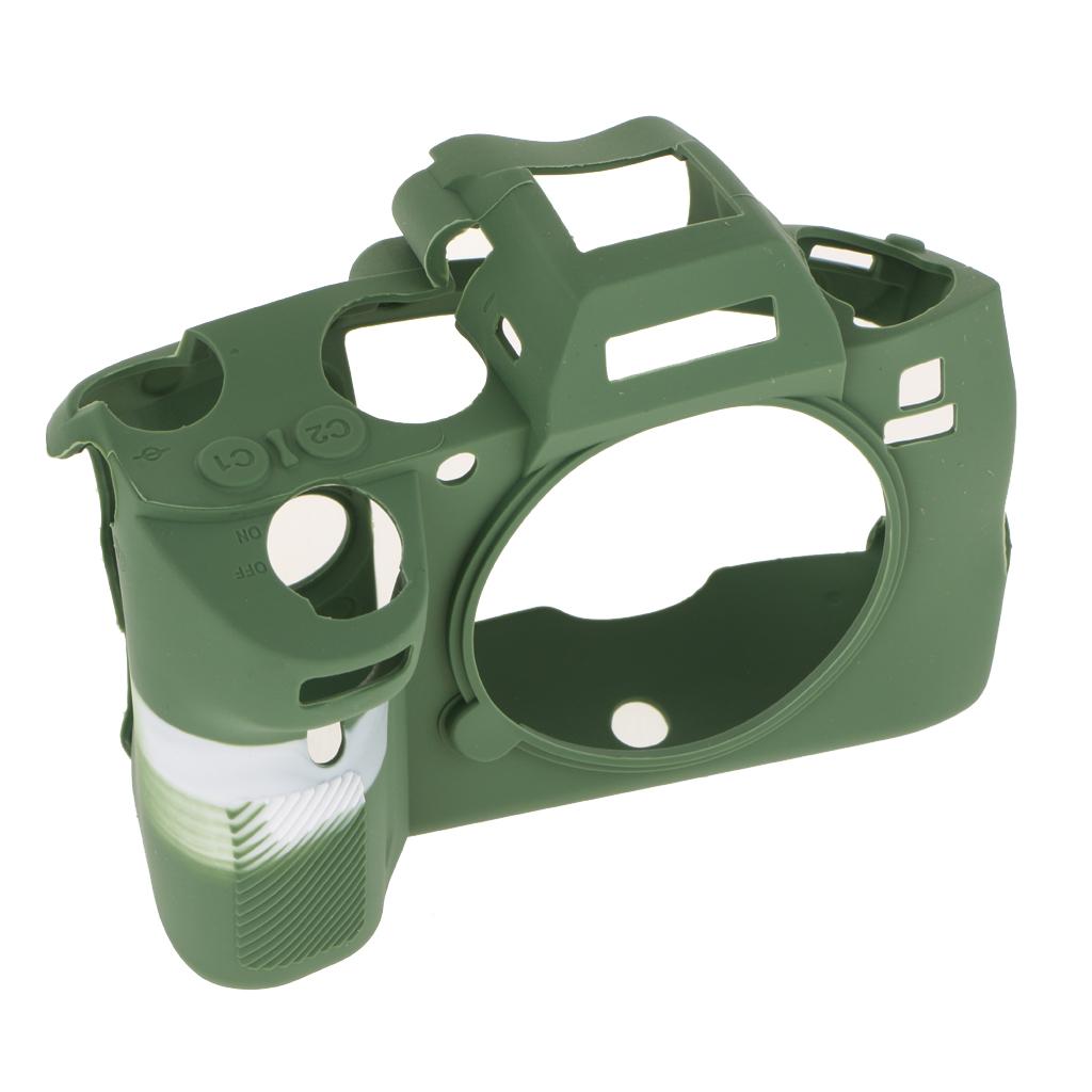 Silicone Case Cover Skin Protector Housing Shell for Sony A9 ILCE 9 Green
