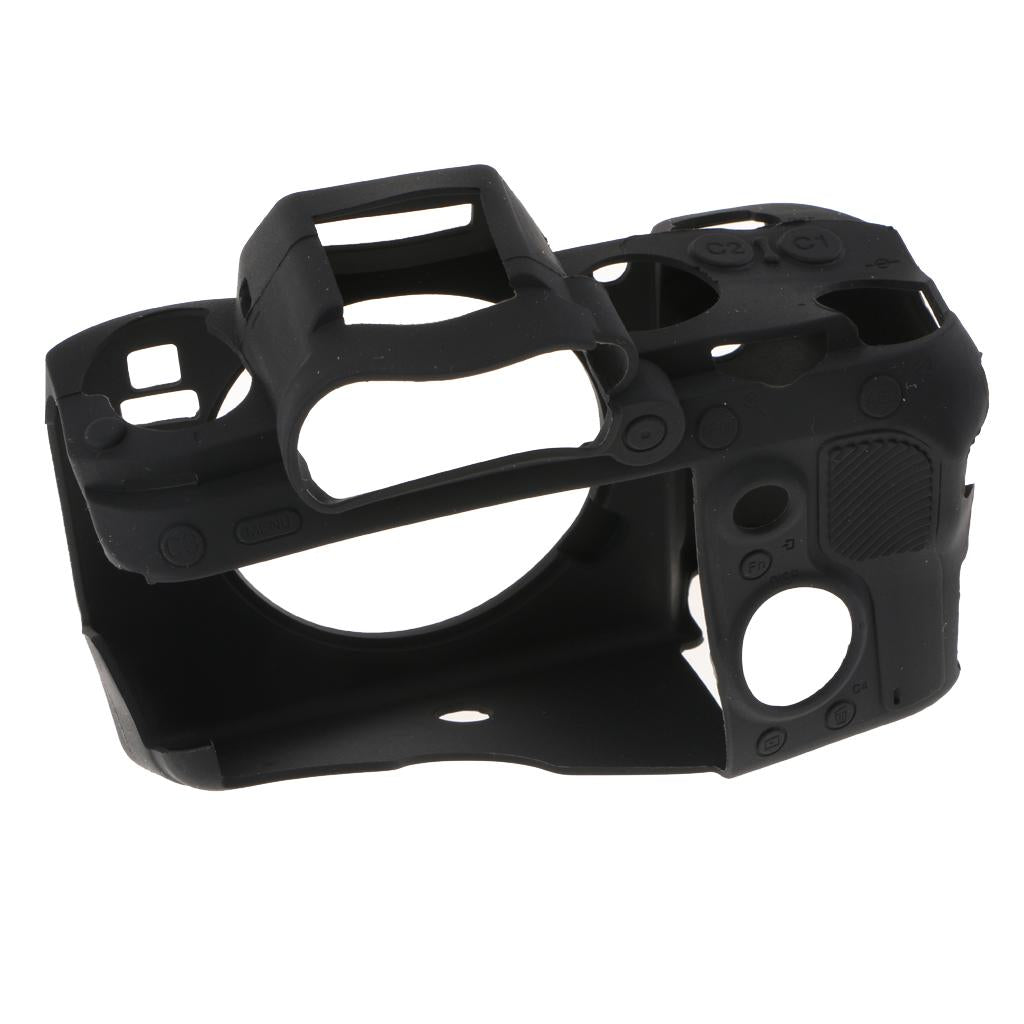 Silicone Case Cover Skin Protector Housing Shell for Sony A9 ILCE 9 Black