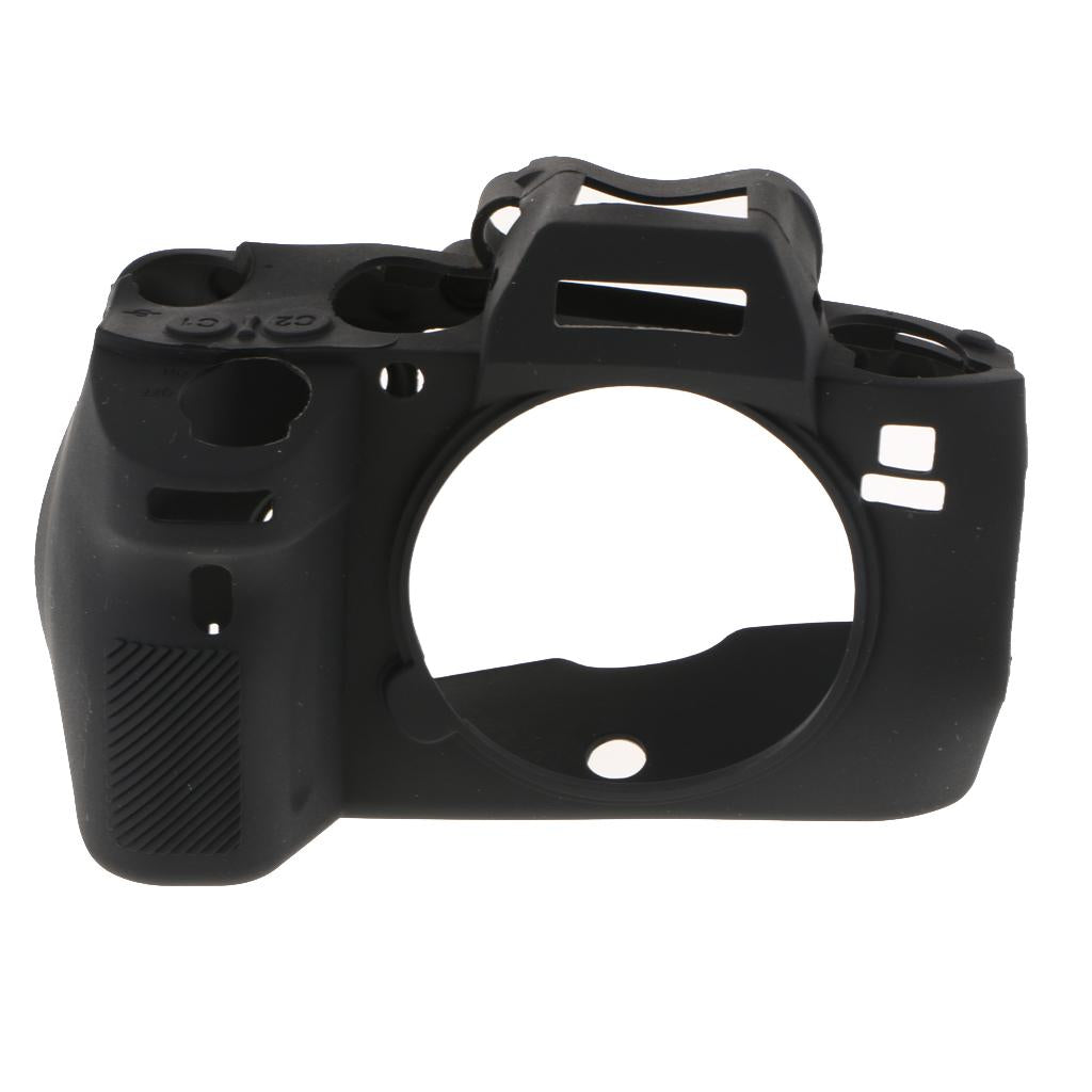Silicone Case Cover Skin Protector Housing Shell for Sony A9 ILCE 9 Black