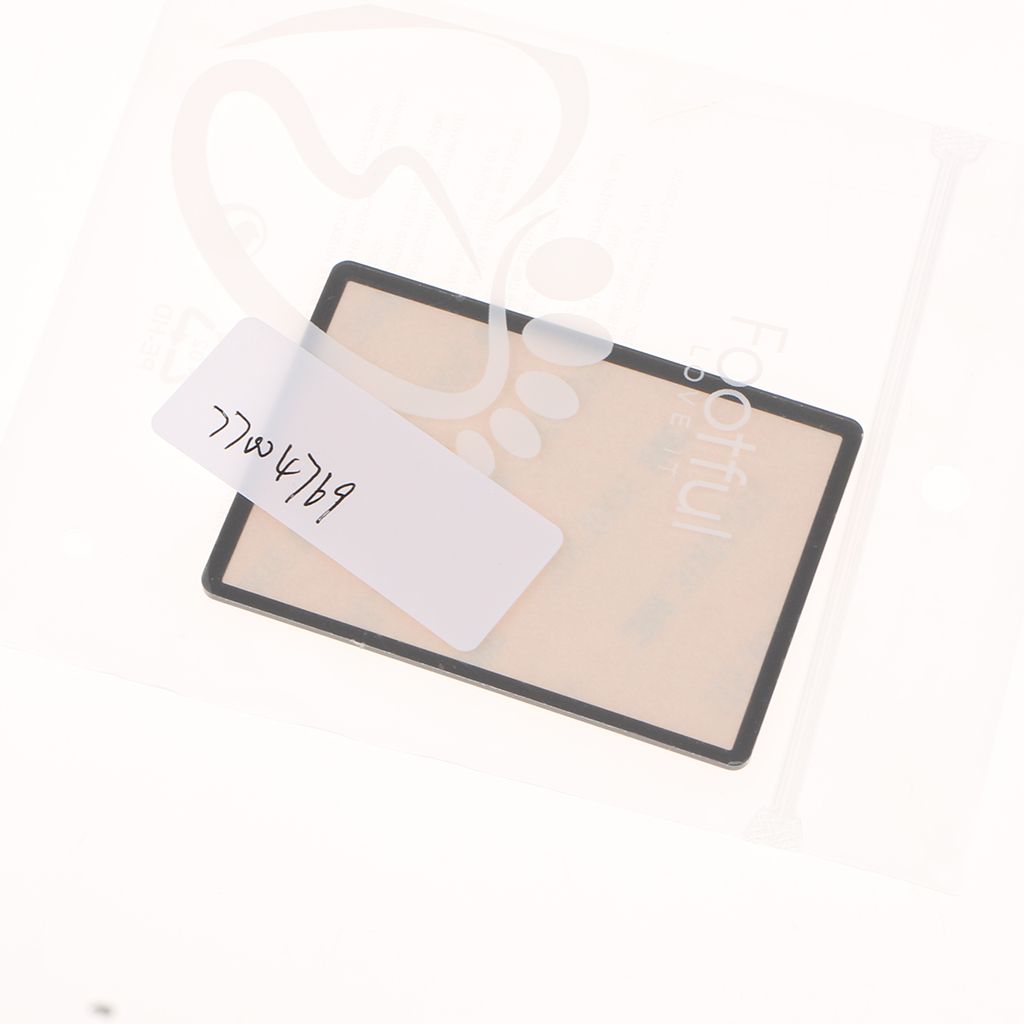 Top LCD Display Screen Cover Outer Window Glass Protector Replace for Canon 6D