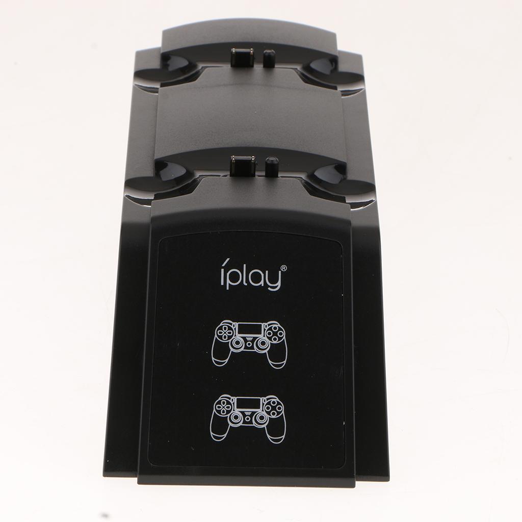 For PS4 Controller Charger, DualShock 4 PS4 Controller USB Charging Station Dock, Playstation 4 Charging Stand for Sony Playstation 4 PS4