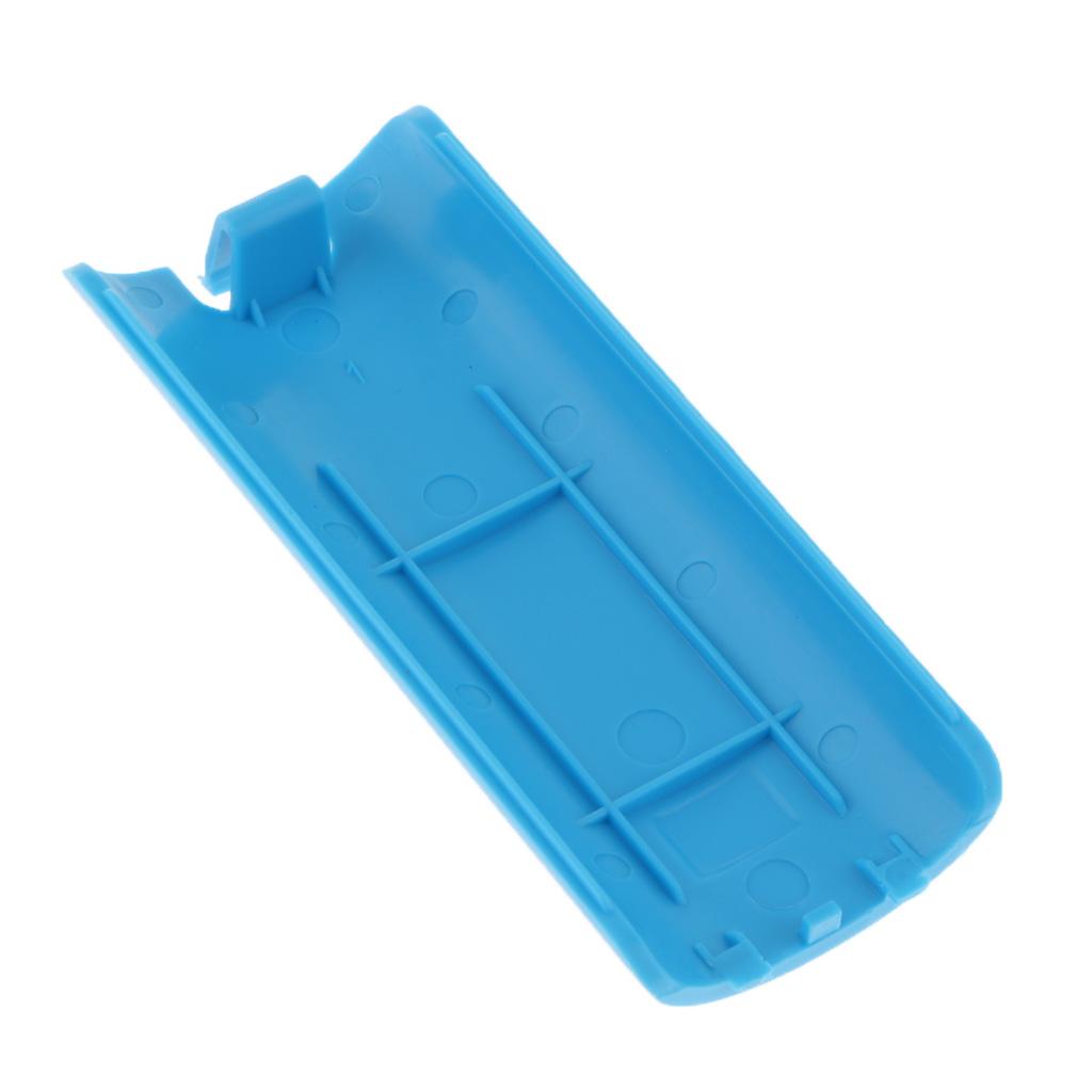 Replacement Battery Cover Back Door Lid for Wii U Remote Controller Blue