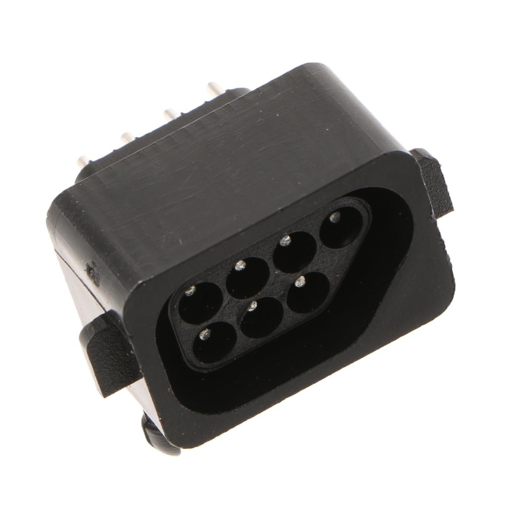180 Degree 7Pin Gaming Console Socket Female Connector Port for Nintendo NES