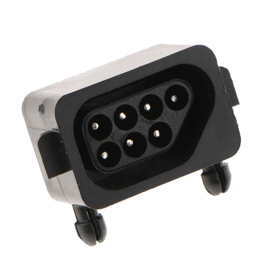 180 Degree 7Pin Gaming Console Socket Female Connector Port for Nintendo NES