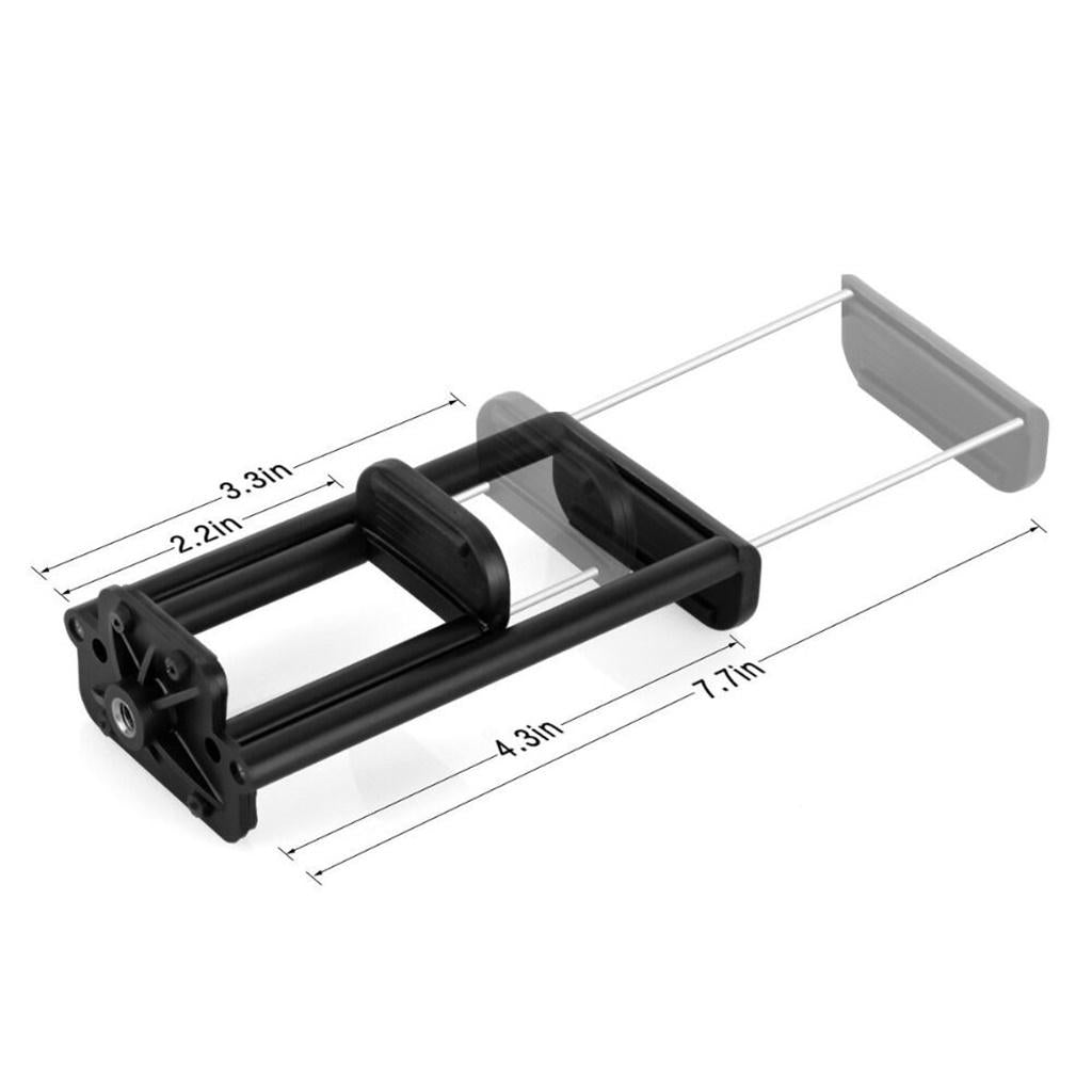 Aluminum Alloy Table Top Tripod Stand Stabilizer with 2 in 1 Plastic Smartphone Holder Mount Bracket Adapter