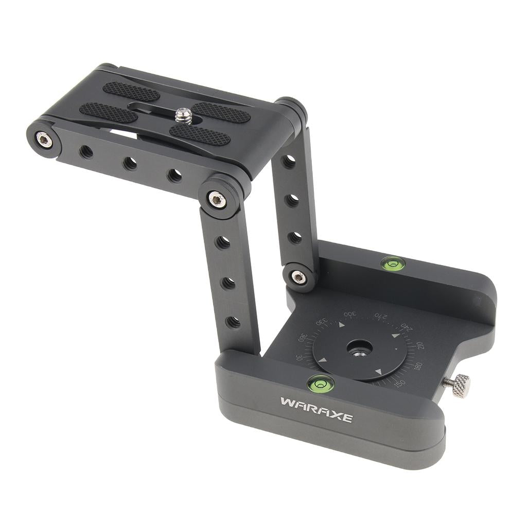 Aluminum Folding Quick Release Plate Stand Holder Tripod Flex Tilt & Ball Head