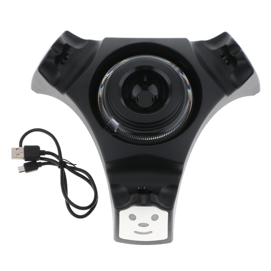 Controller Charger Dock Station Charging Stand with USB Cable For Sony Playstation 4 Dualshock 4 Controllers and PS Move