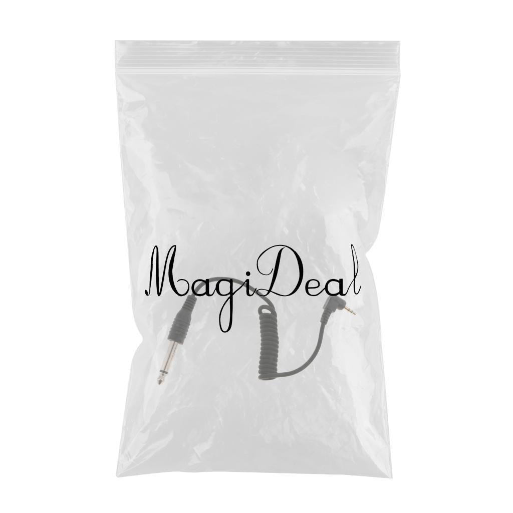 Max-Length-3.3ft-2.5mm-to-6.35mm-Male-Flash-PC-Sync-Cable-Spring-Coiled-Cord
