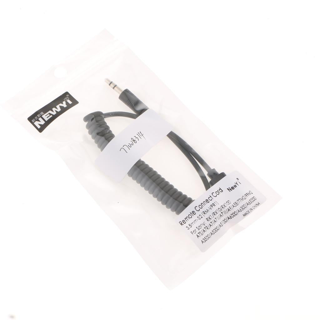 RM-VPR1 Remote Shutter Release Extension Connecting Cable 3.5mm-S2 for Sony