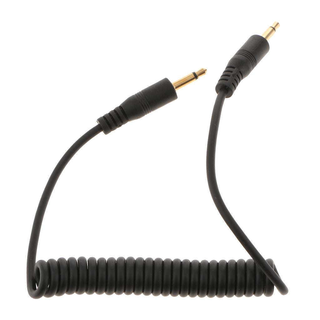 3.5mm to 3.5mm Male Plug Flash PC Sync Cable Cord for FS350 FS520 RF 16NE