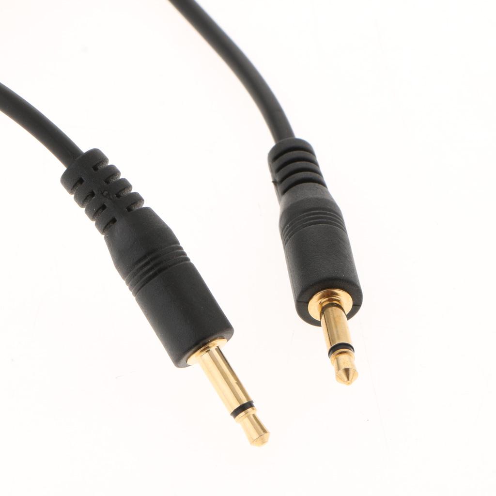 3.5mm to 3.5mm Male Plug Flash PC Sync Cable Cord for FS350 FS520 RF 16NE