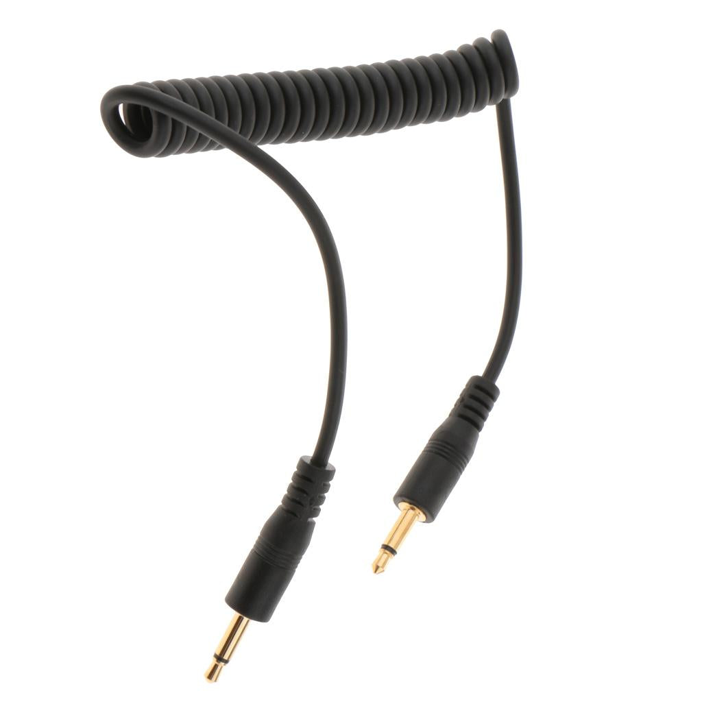 3.5mm to 3.5mm Male Plug Flash PC Sync Cable Cord for FS350 FS520 RF 16NE