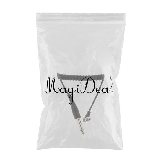 6.35mm-1/4"-to-Male-Flash-PC-Sync-Cable-Coiled-Cord-with-Screw-Lock-for-DSLR