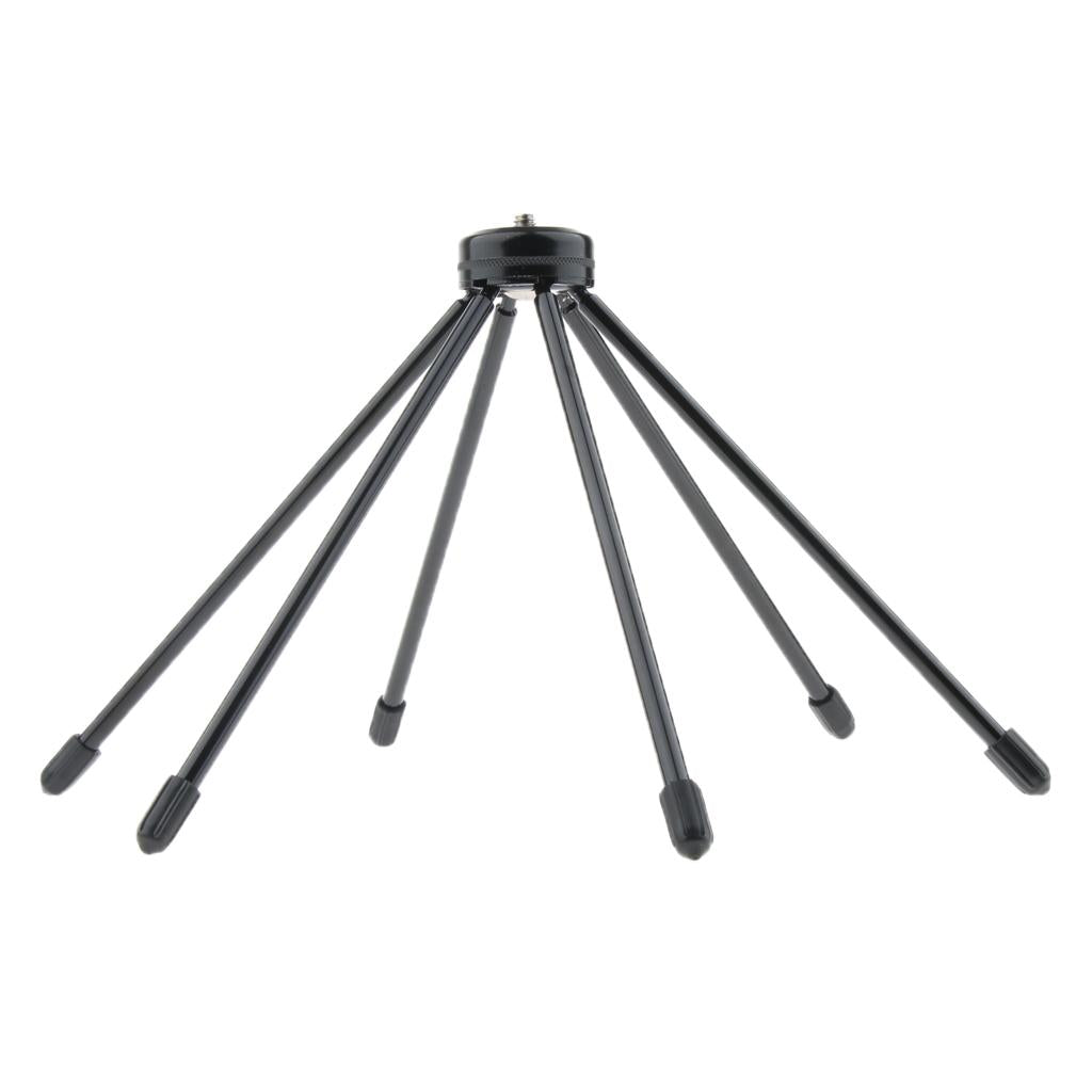 All metal Portable Mini Tabletop Travel Tripod for Phone Clamp/Selfie Stick