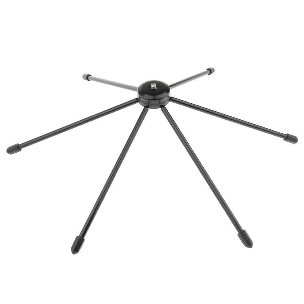 All metal Portable Mini Tabletop Travel Tripod for Phone Clamp/Selfie Stick