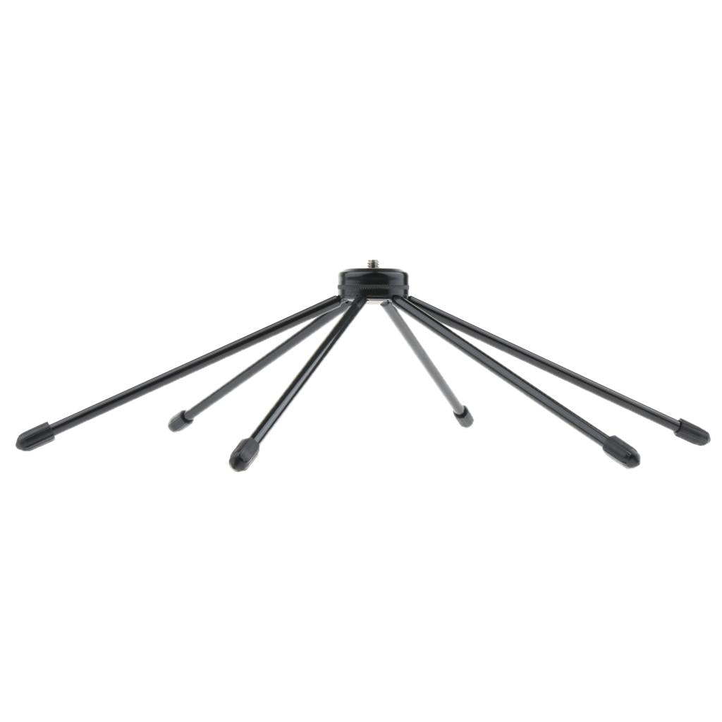 All metal Portable Mini Tabletop Travel Tripod for Phone Clamp/Selfie Stick