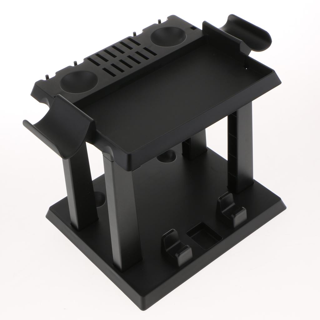 All In One Base Durable Multifunction Stand Storage Holder for Pokeball Plus Controller + Nintendo Switch Game Accessories