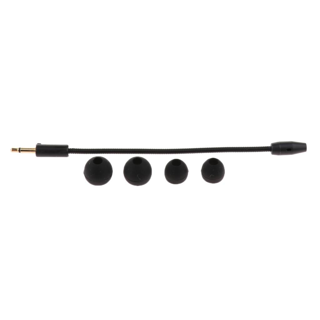 T2 Gaming Earphones Earbuds Headphones with Microphone and Volume Control For PUBG Mobile, PS4, Xbox One, Nintendo Switch Black
