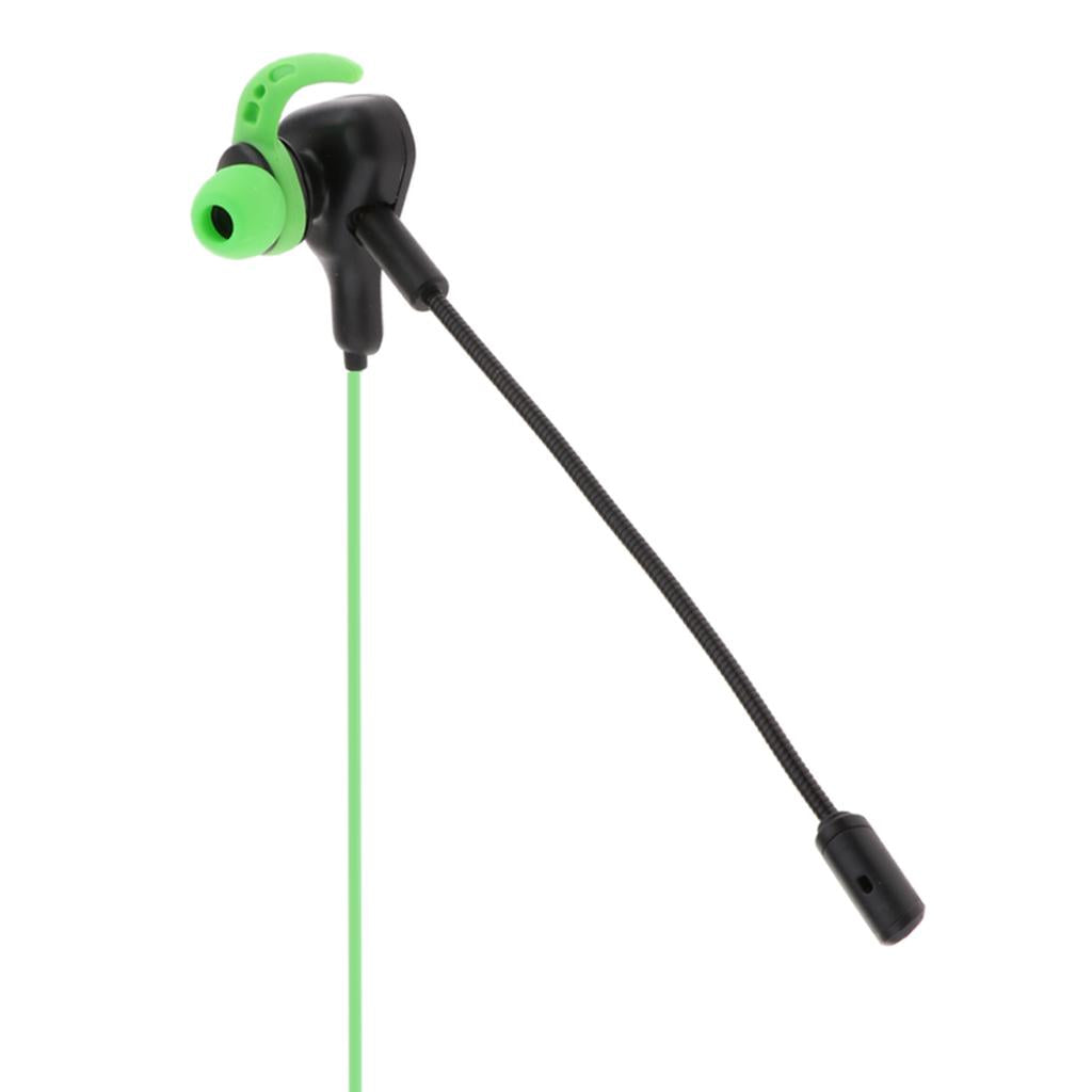 T8 1.2m Gaming Earphones Earbuds Headphones with Microphone and Volume Control For PUBG Mobile, PS4, Xbox One, Nintendo Switch