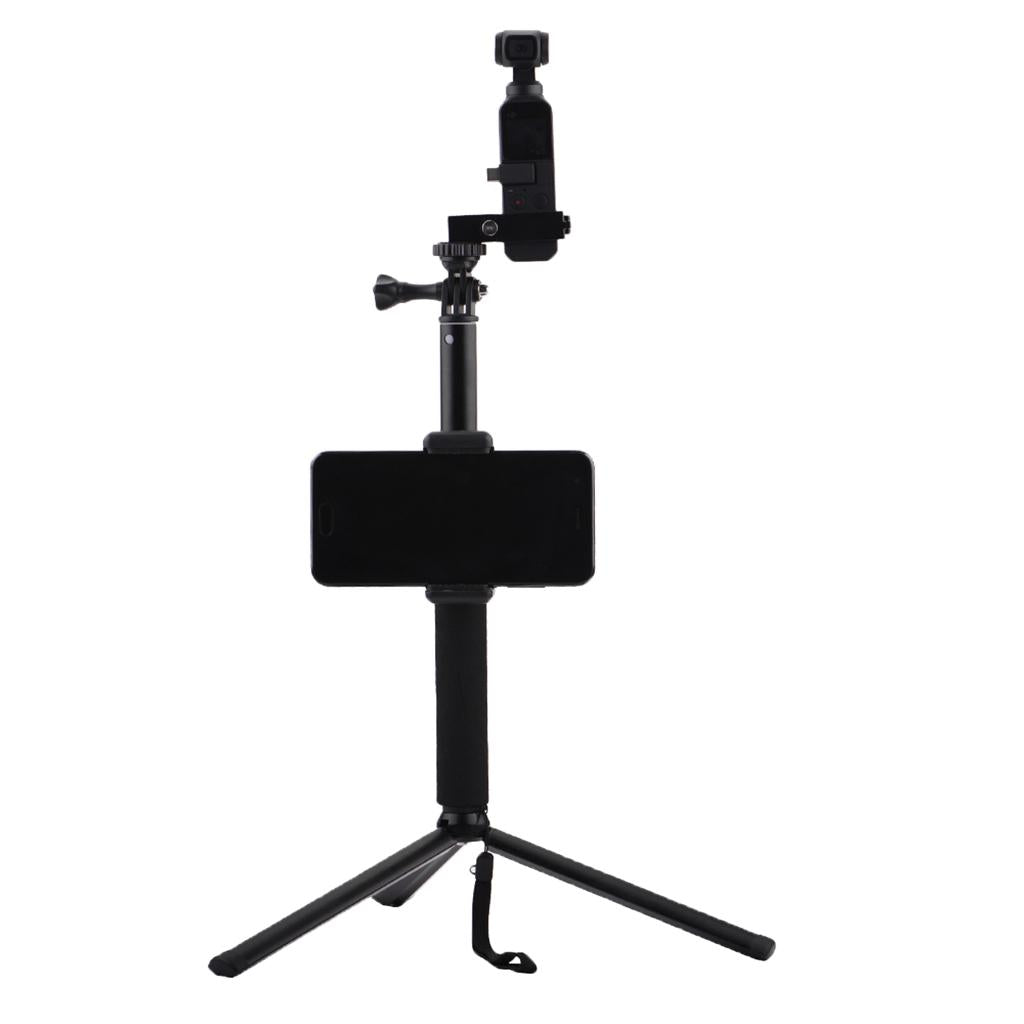Selfie Stick Tripod Mount Phone Clip Holder for OSMO Pocket Handheld Gimbal