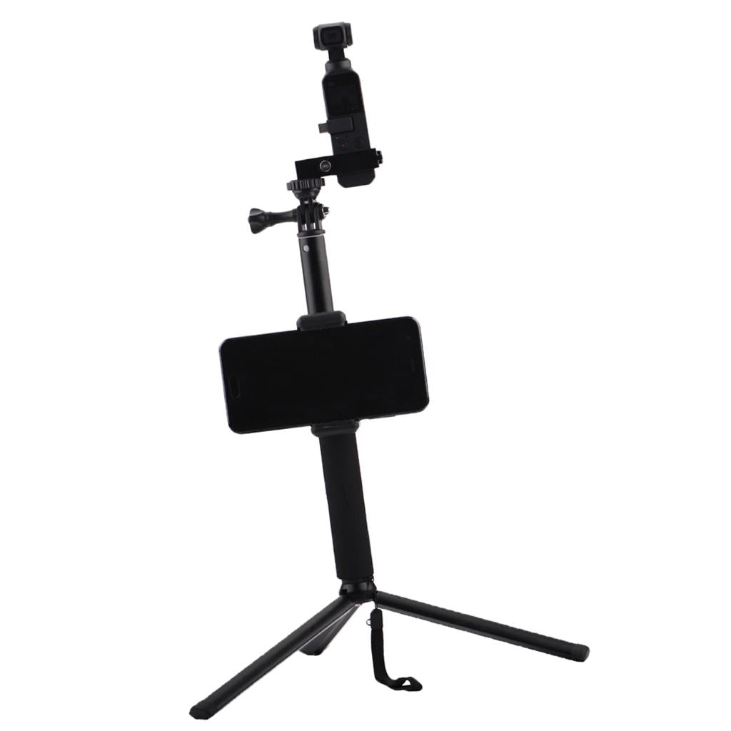 Selfie Stick Tripod Mount Phone Clip Holder for OSMO Pocket Handheld Gimbal