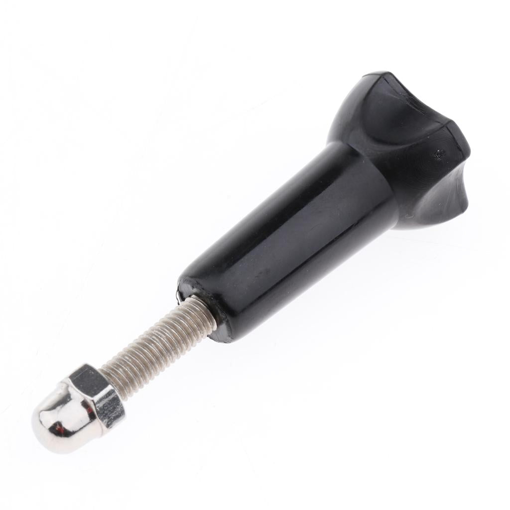 Helmet Aluminum Fixed Mount & Screw Rod Kits for  Black
