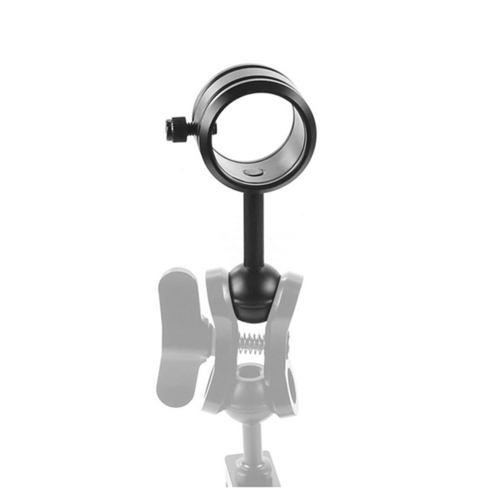 Universal Underwater Photography Flashlight Ball Head Clip Mount Bracket