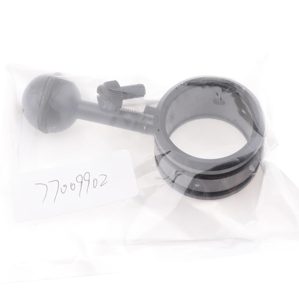 Universal Underwater Photography Flashlight Ball Head Clip Mount Bracket