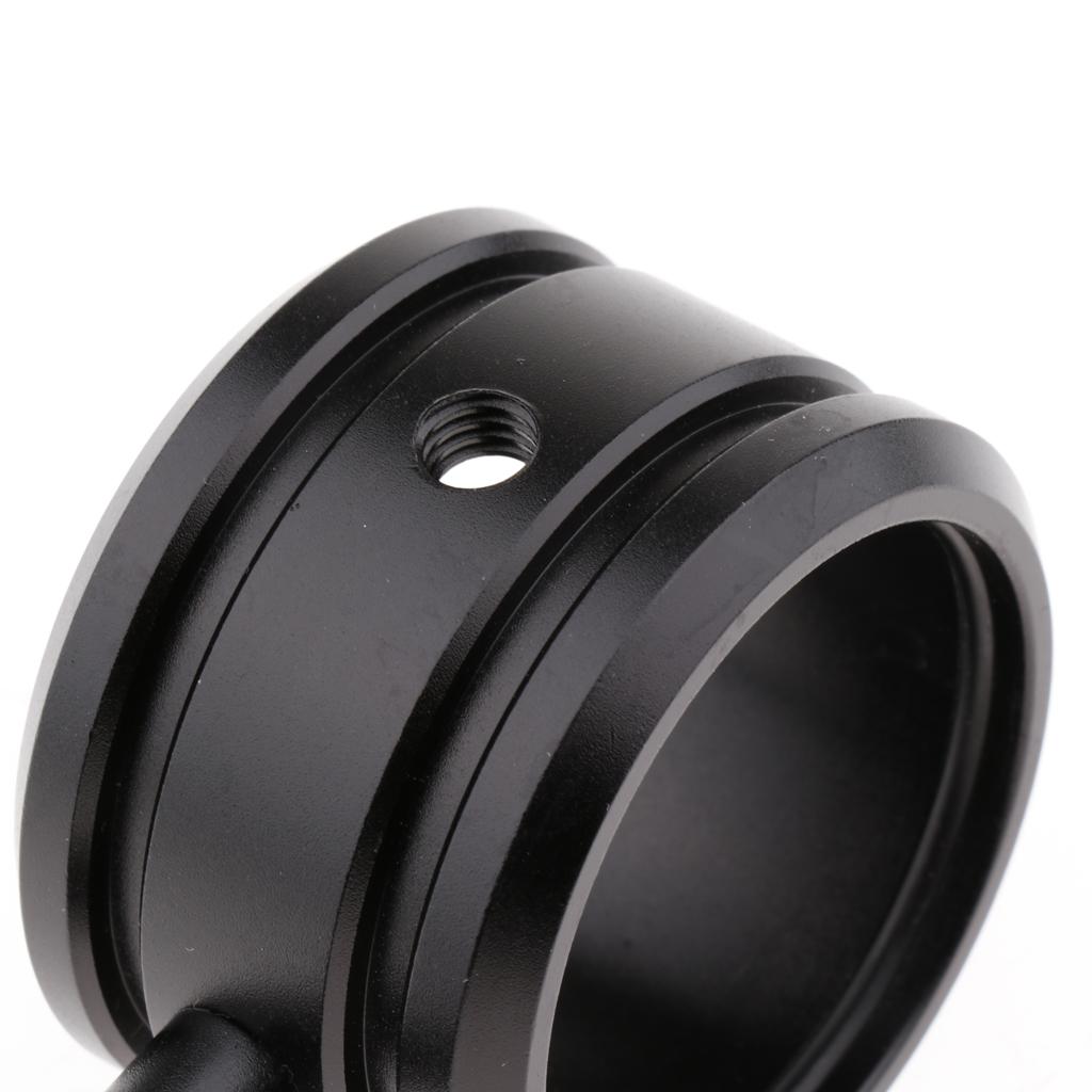 Universal Underwater Photography Flashlight Ball Head Clip Mount Bracket