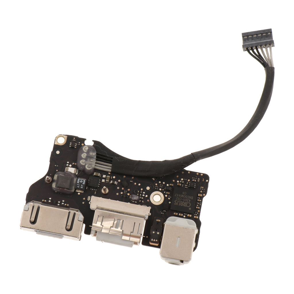 Power Board Audio USB Jack For Apple MacBook Air 13 A1466 2013 2014 2015