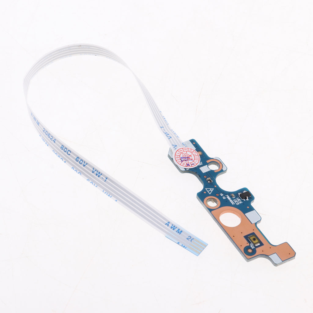 Power Button Switch Board with Flex Cable For Dell Inspiron 14U 15U 5455 5458 5558 5559 3558 5758