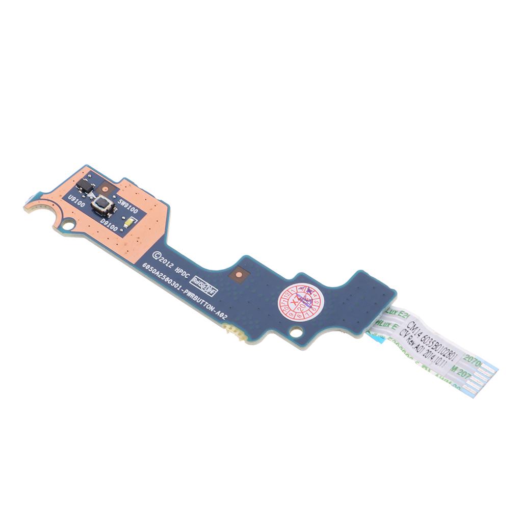 For HP Elitebook 840 G1 G2 Power Button Board + Cable 6050A2560301