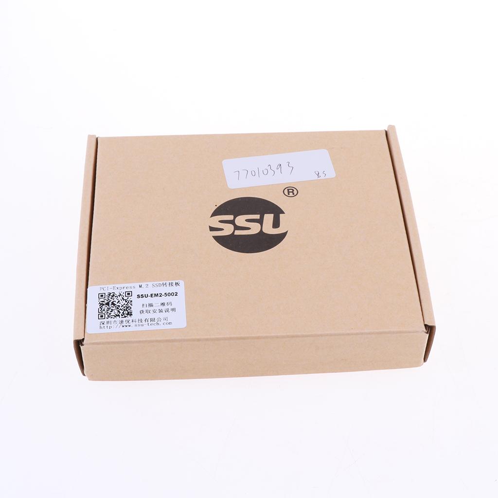 M.2 NVMe SSD to PCIE 3.0 X4 Adapter M Key interface Card with Heatsink for PC Laptop