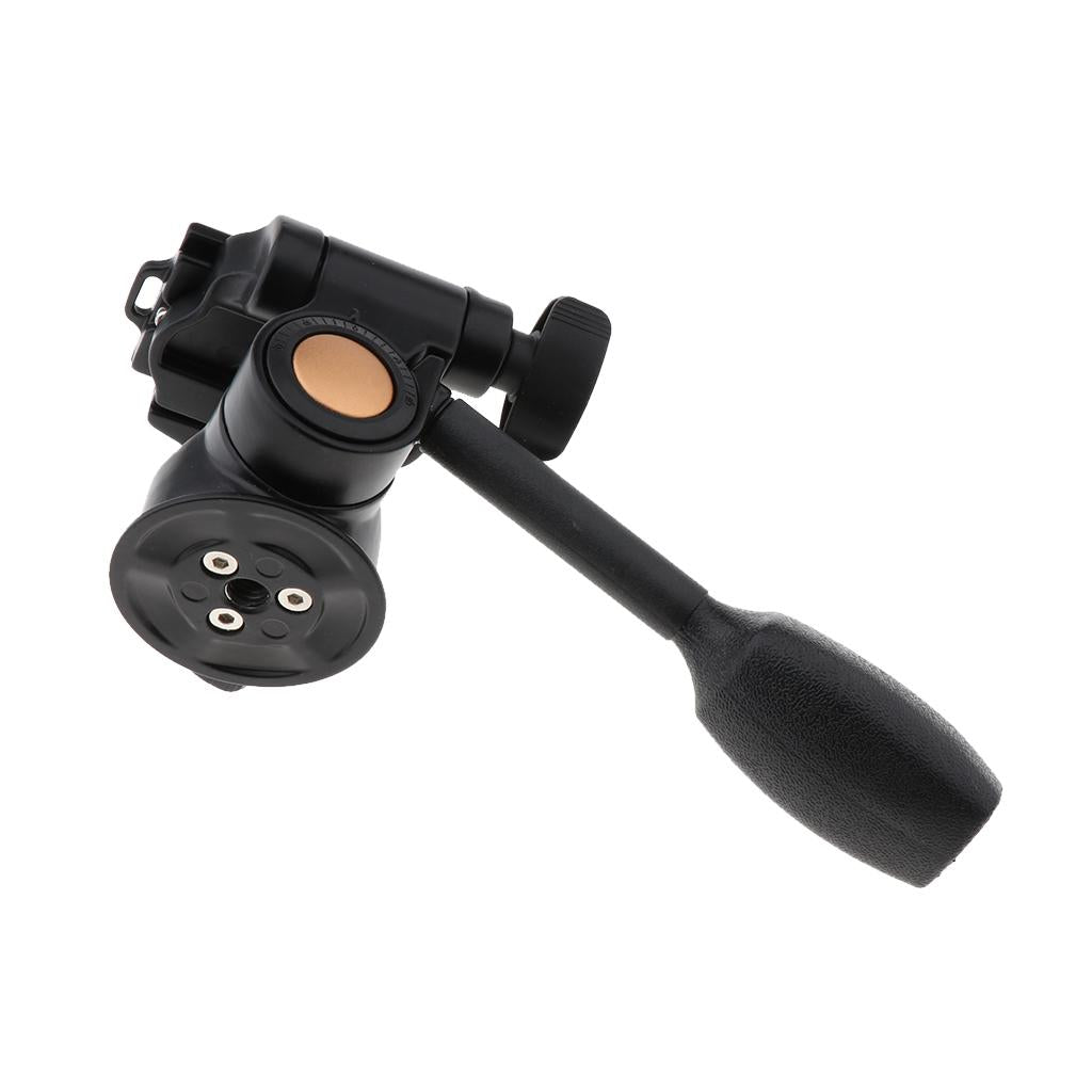 360 Smooth Rotation Aluminum Tilt Head with Quick Release Plate for Tripod