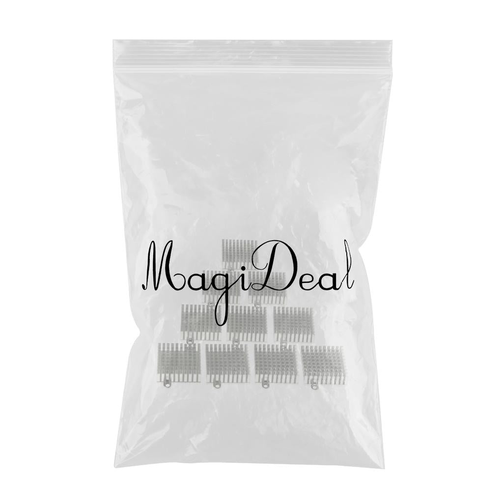 39x43x11mm Aluminum Heat Sink Heatsink Cooler Fin, LED Amplifier Transistor
