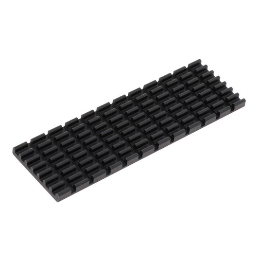 M.2 2280 SSD Aluminum Heatsink Solid State Drive Cooler Cooling Fin - Black