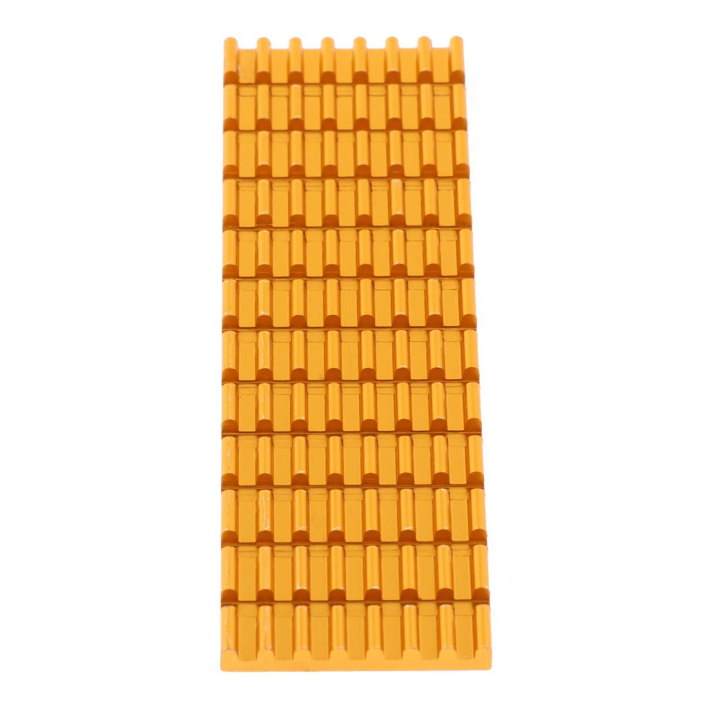 M.2 2280 SSD Aluminum Heatsink Solid State Drive Cooler Cooling Fin - Golden