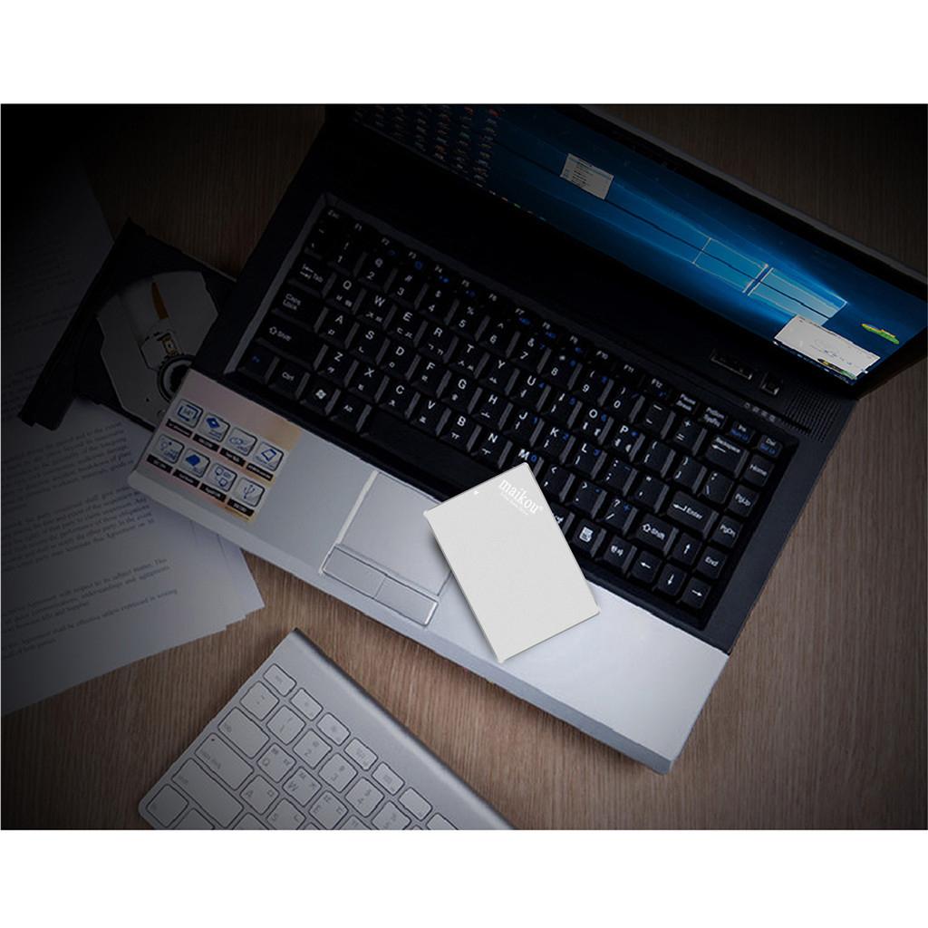 2.5inch SATA3.0 120GB SSD Solid State Drive for PC + HDD Caddy Tray Silver